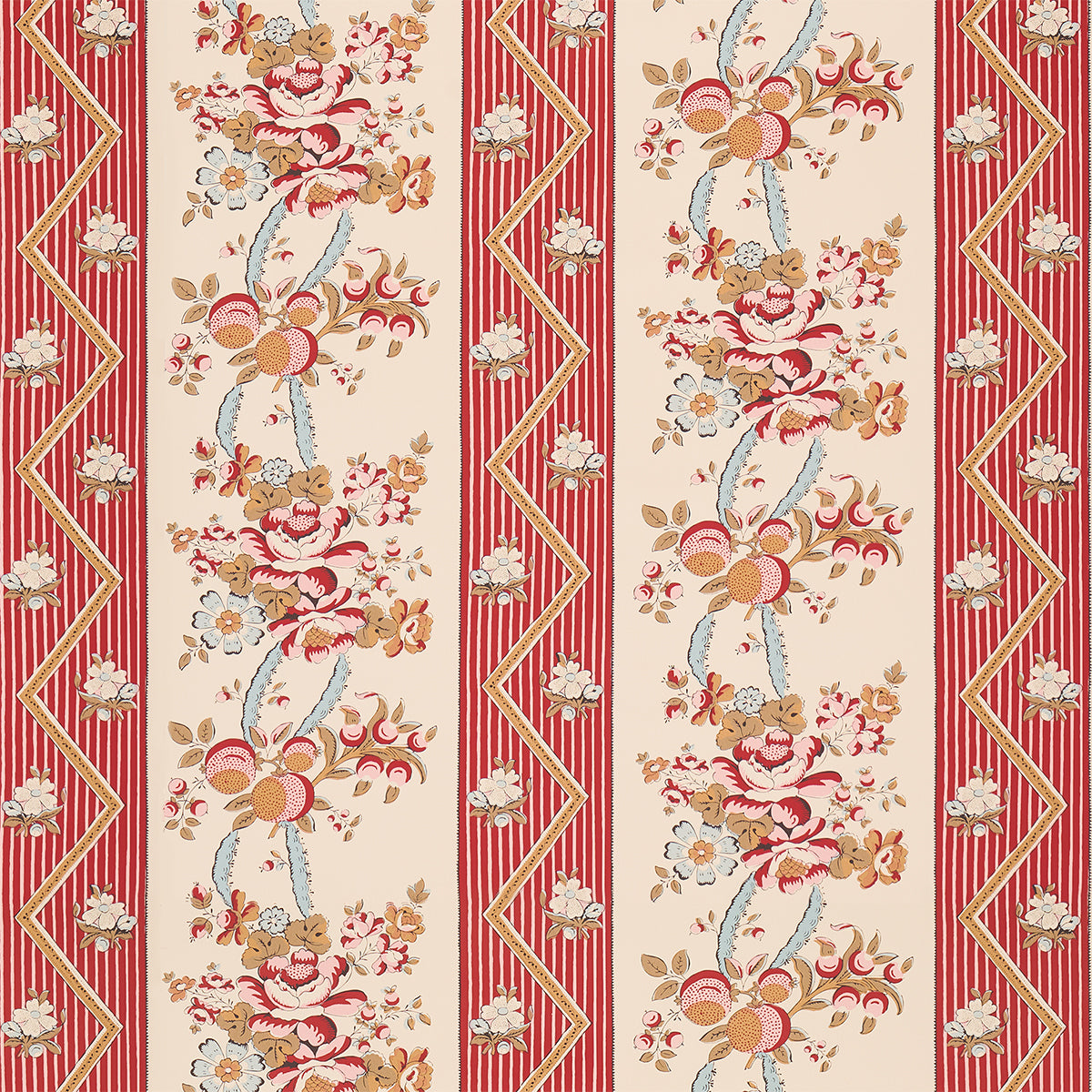 SYLVAIN-FLORAL-STRIPE-ROUGE-SCHUMACHER-5015541