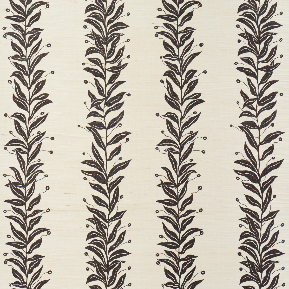 TENDRIL-STRIPE-SISAL-BLACK-CREAM-SCHUMACHER-5015562