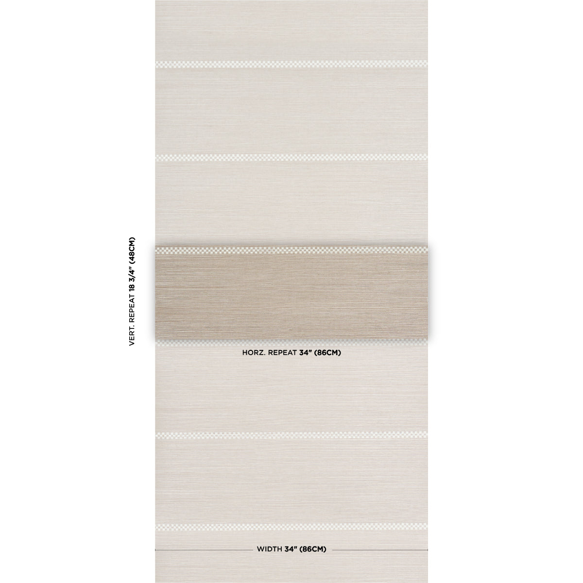 CHECKERED-STRIPE-SISAL-FLAX-SCHUMACHER-5016750