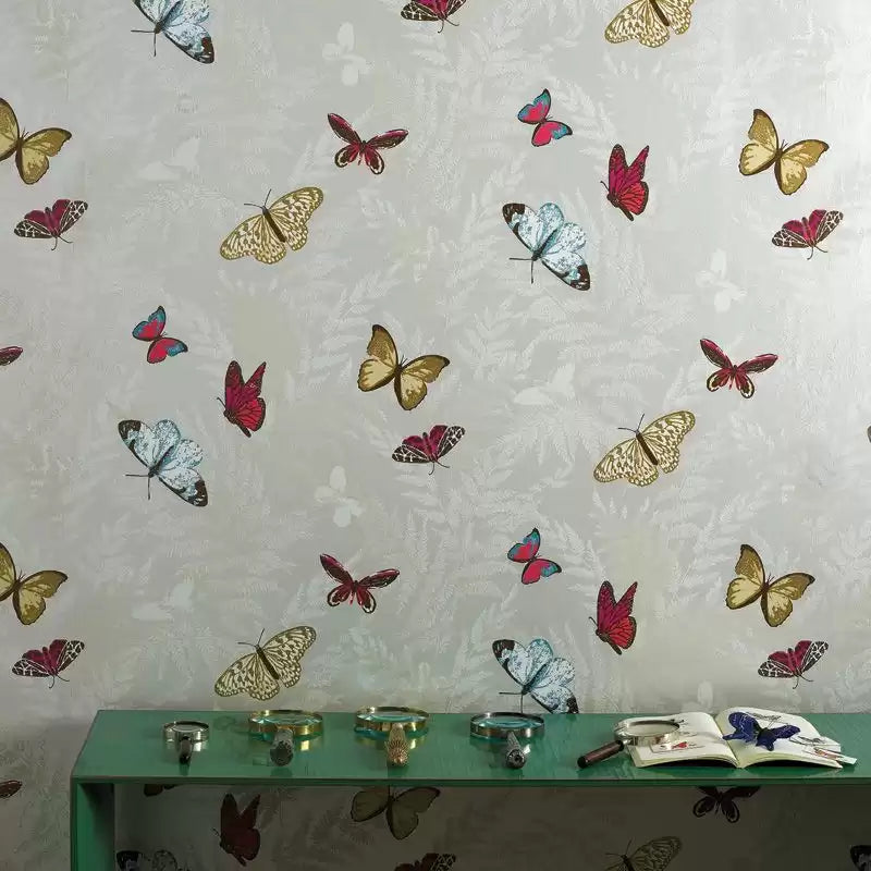 Lombardia Farfalla - Nina Campbell - NCW4010-03 Wallcovering