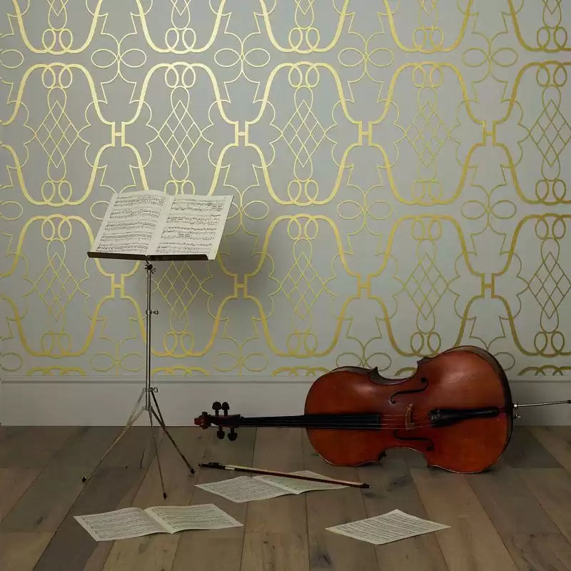 Lombardia Stradivari - Nina Campbell - NCW4014-02 Wallcovering