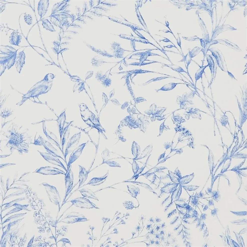 PRL710/02 Fern Toile Bluebell by Ralph Lauren - The WorkRm