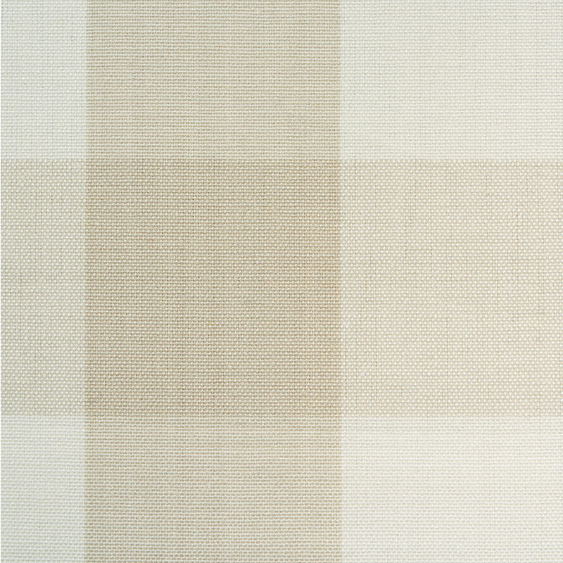 CAMDEN-COTTON-CHECK-NATURAL-SCHUMACHER-63049