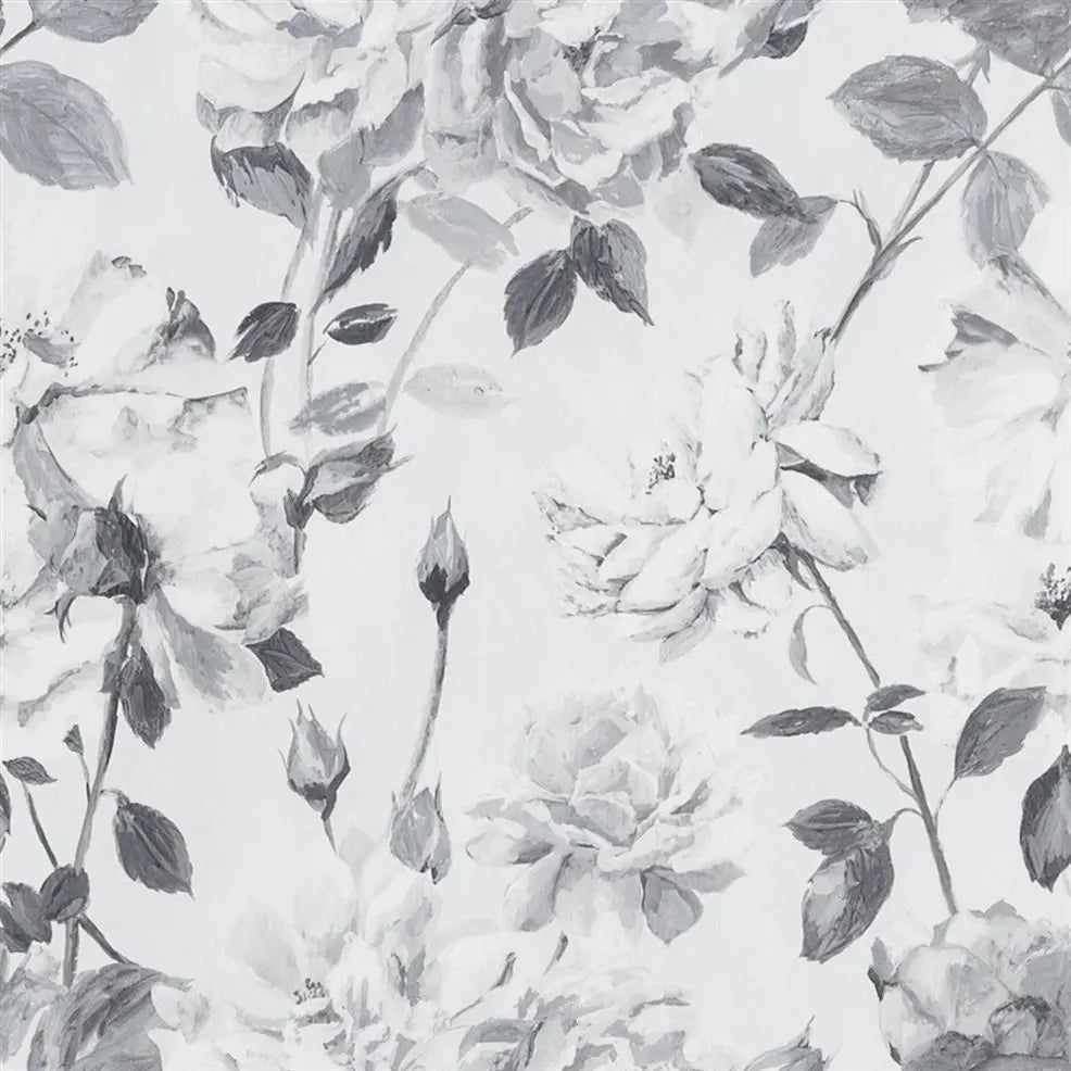 Couture Rose Wallpaper Noir PDG711-06 by Designers Guild - The WorkRm