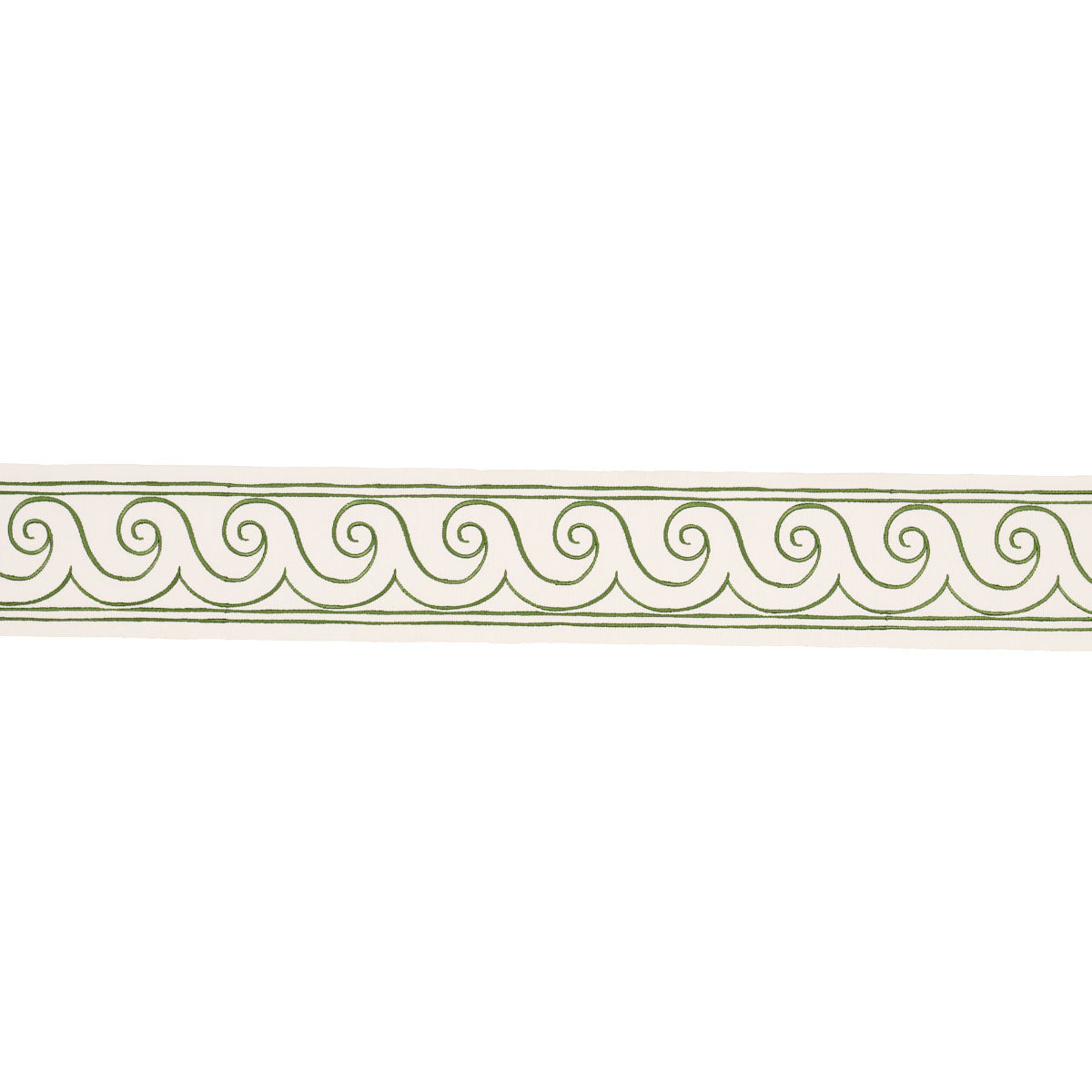 GREEK-WAVES-TRIM-GREEN-ON-IVORY-SCHUMACHER-70756