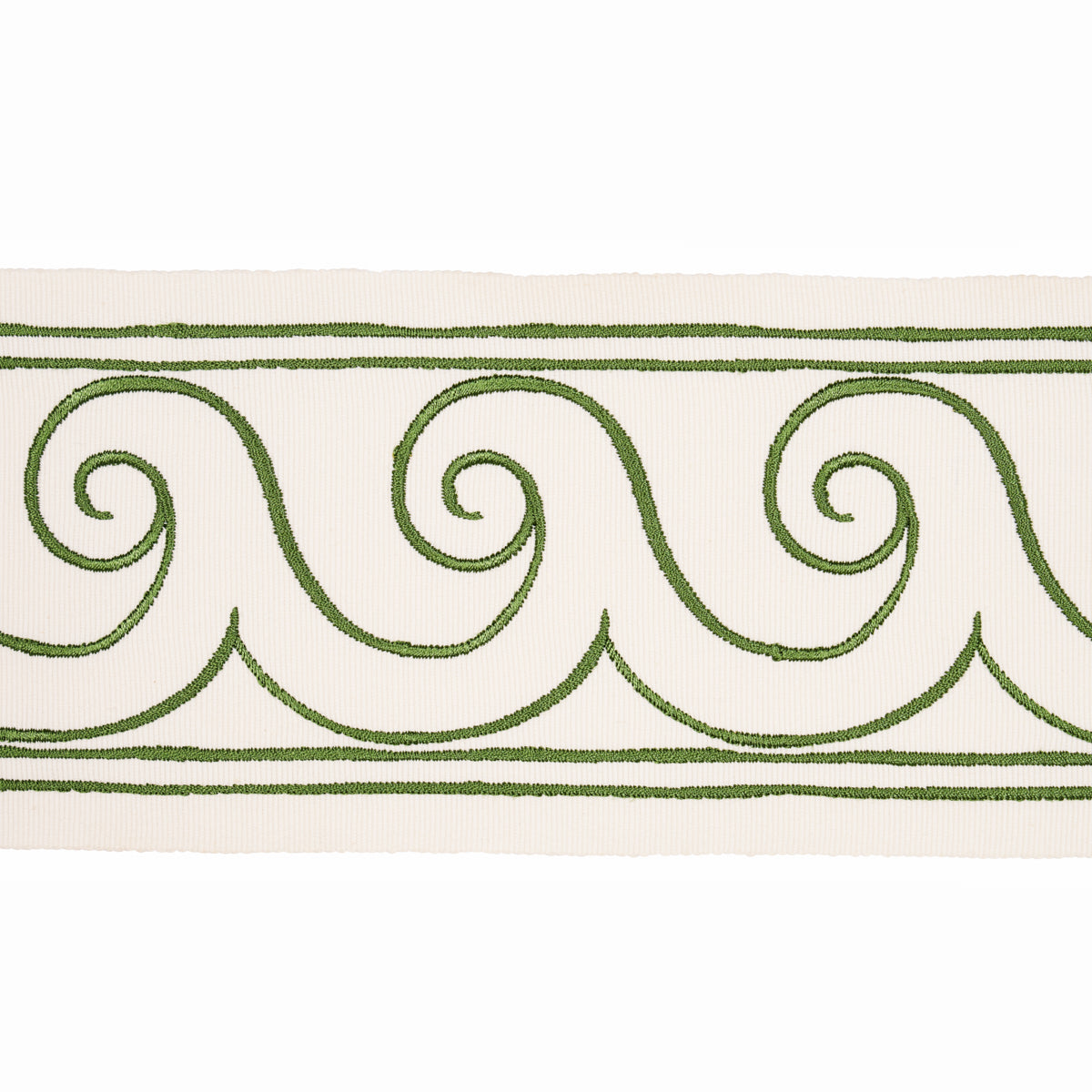 GREEK-WAVES-TRIM-GREEN-ON-IVORY-SCHUMACHER-70756