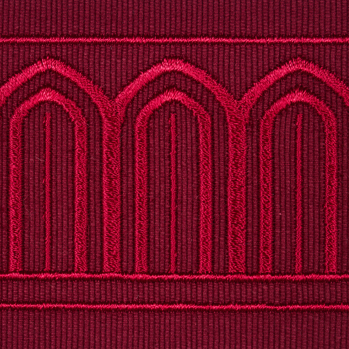 ARCHES-EMBROIDERED-TAPE-MEDIUM-RED-SCHUMACHER-70769