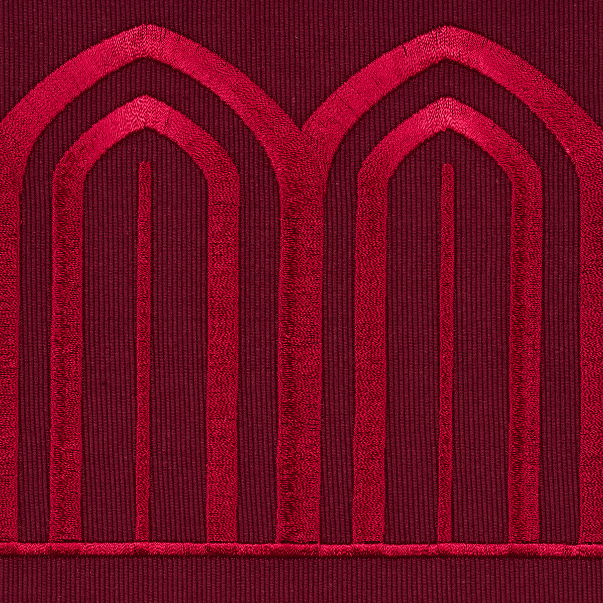 ARCHES-EMBROIDERED-TAPE-WIDE-RED-SCHUMACHER-70778