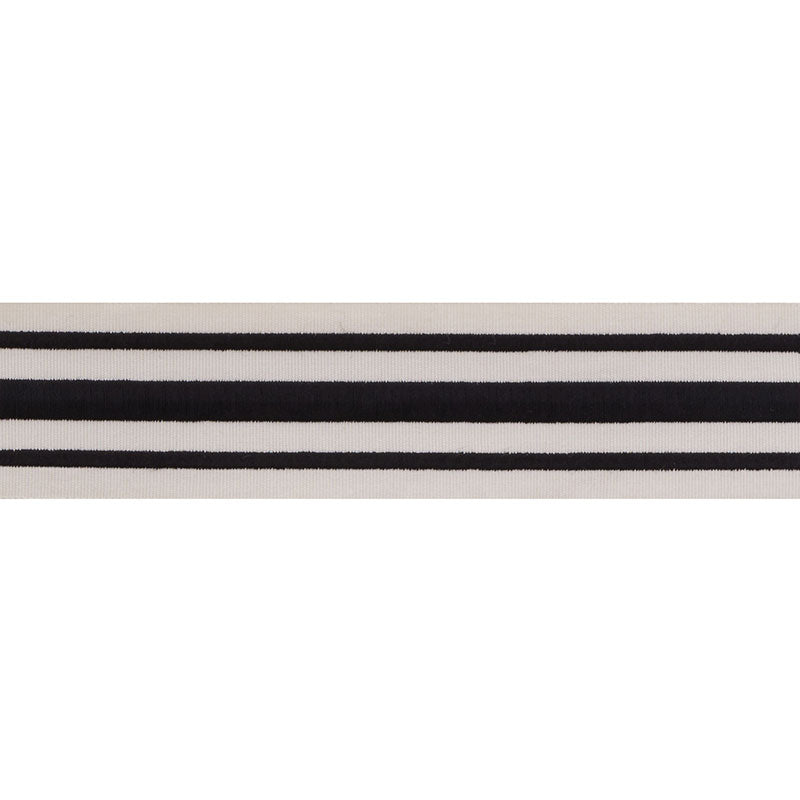 MILITARY-STRIPE-TAPE-BLACK-ON-IVORY-SCHUMACHER-70783