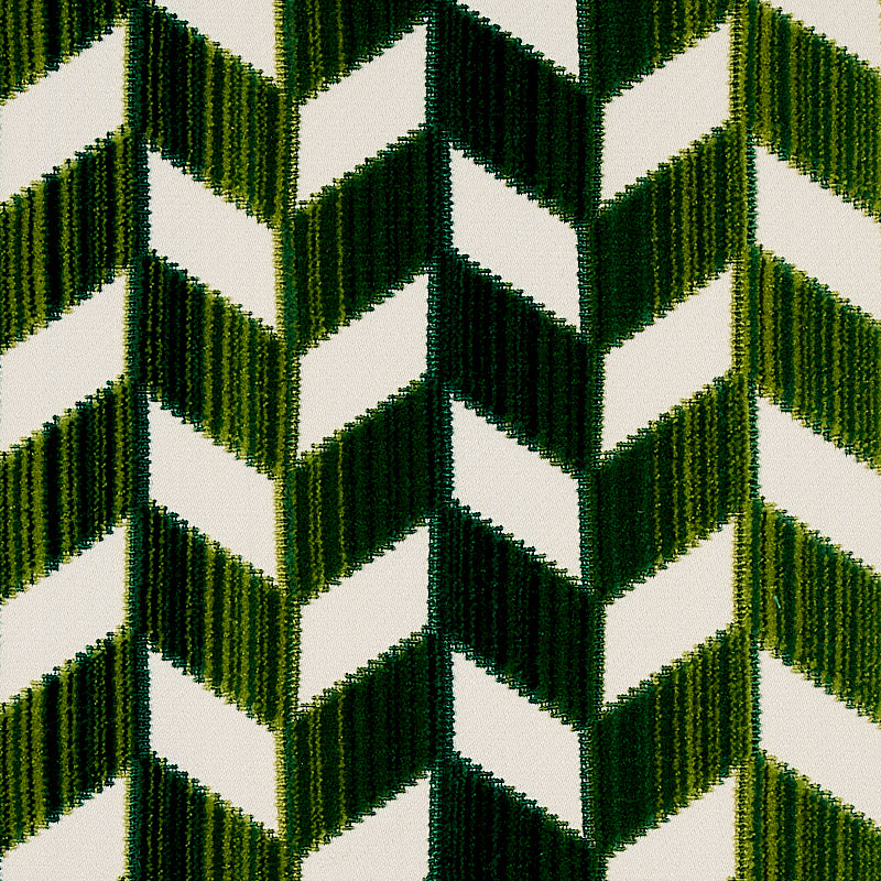 CHEVRON-STRI-VELVET-EMERALD-SCHUMACHER-72814