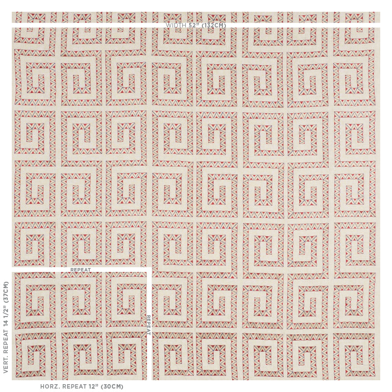 PRADO-EMBROIDERY-RED-SCHUMACHER-76072