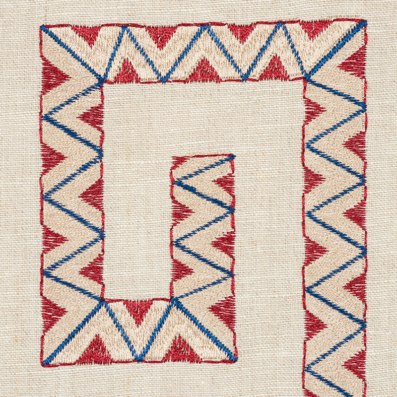PRADO-EMBROIDERY-RED-SCHUMACHER-76072