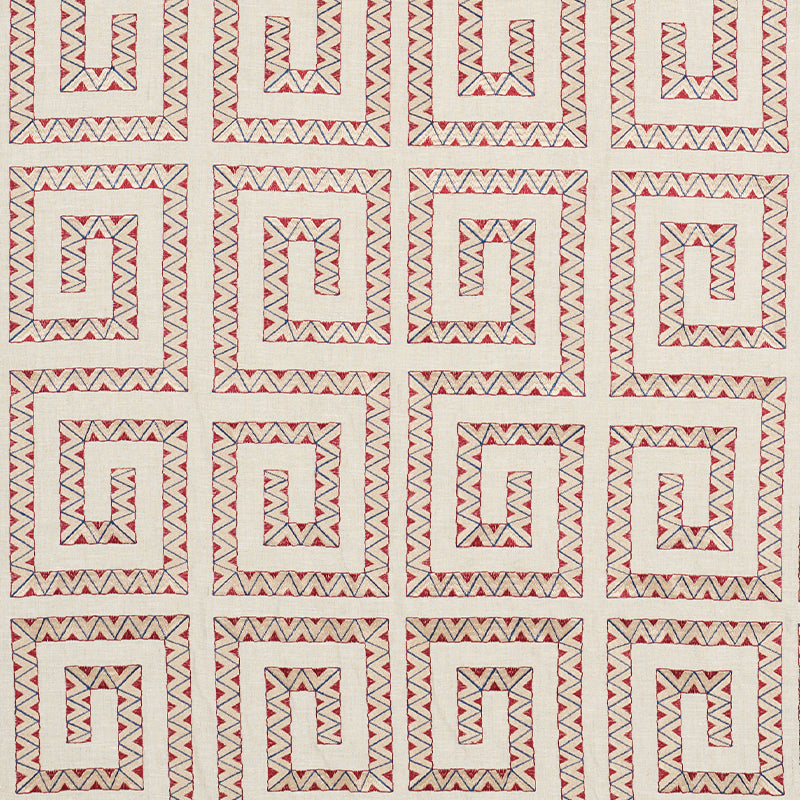 PRADO-EMBROIDERY-RED-SCHUMACHER-76072