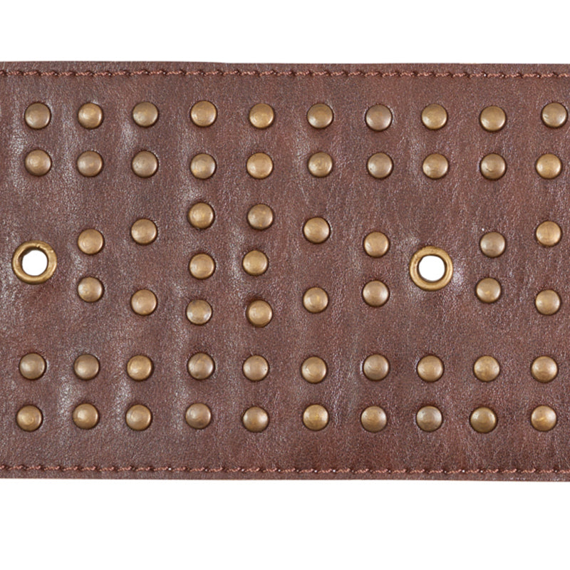 STUDDED-LEATHER-TRIM-BROWN-SCHUMACHER-76091