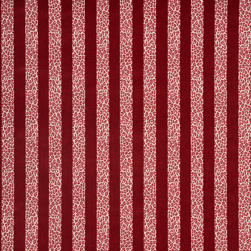 GUEPARD-STRIPE-VELVET-RED-SCHUMACHER-77143