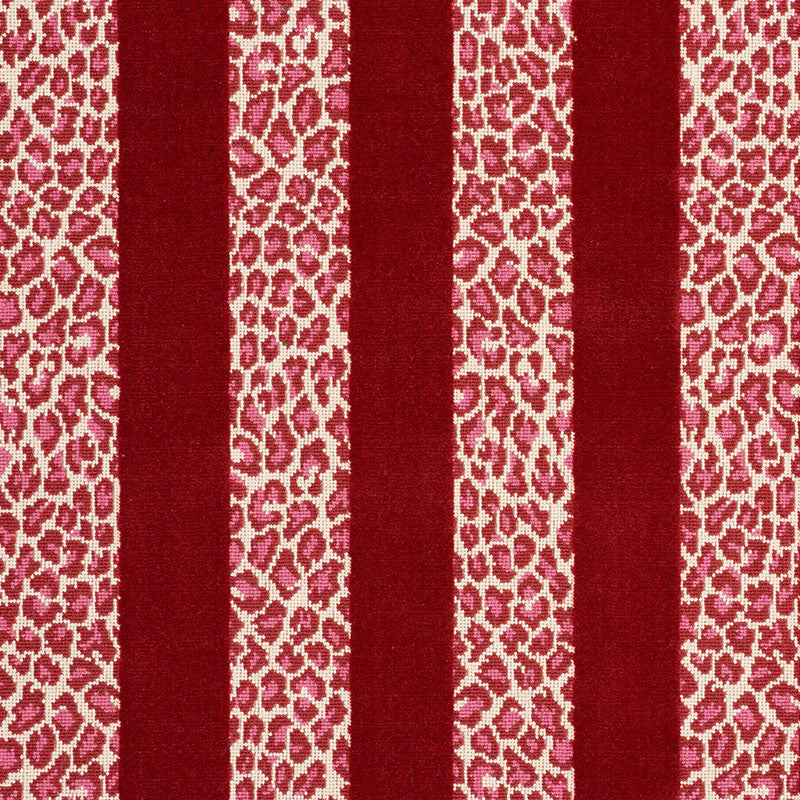 GUEPARD-STRIPE-VELVET-RED-SCHUMACHER-77143