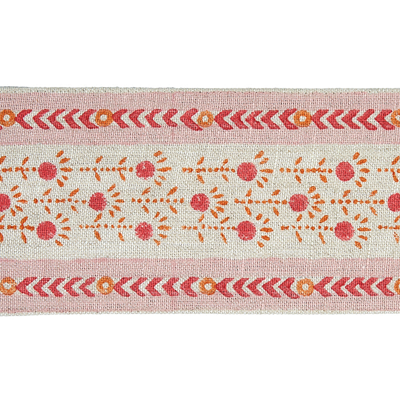 PICA-BELLA-HAND-BLOCKED-TAPE-PINK-ORANGE-SCHUMACHER-79100