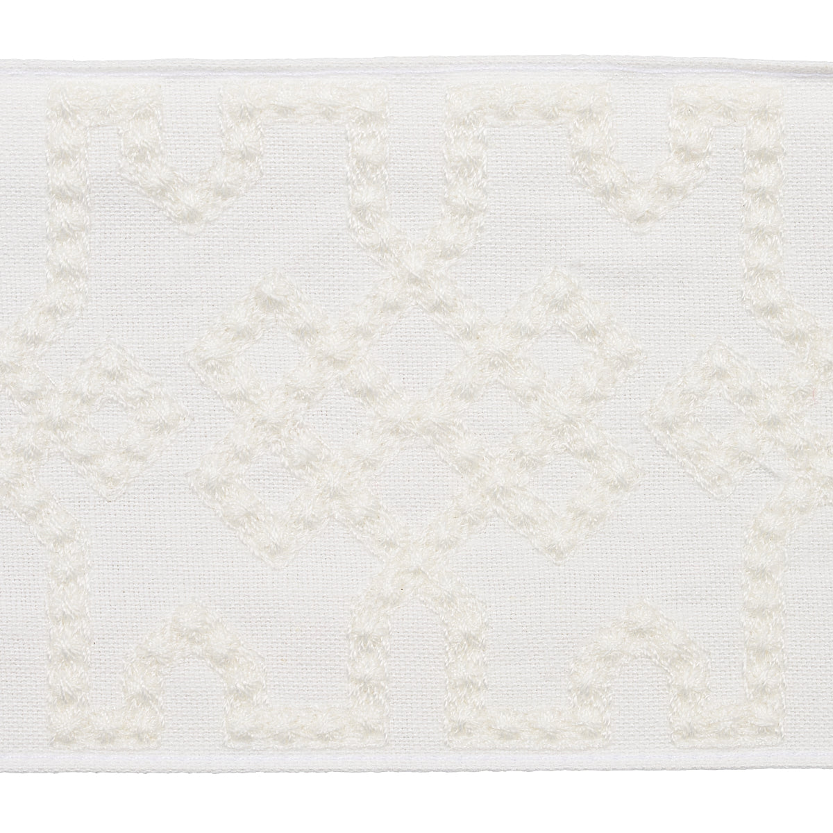 KNOTTED-TRELLIS-TAPE-WHITE-ON-WHITE-SCHUMACHER-80884