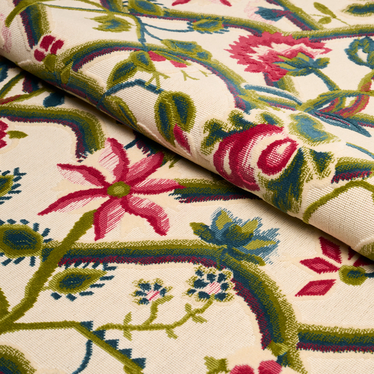 JACOBEAN-GARDEN-VELVET-MULBERRY-LEAF-SCHUMACHER-84820