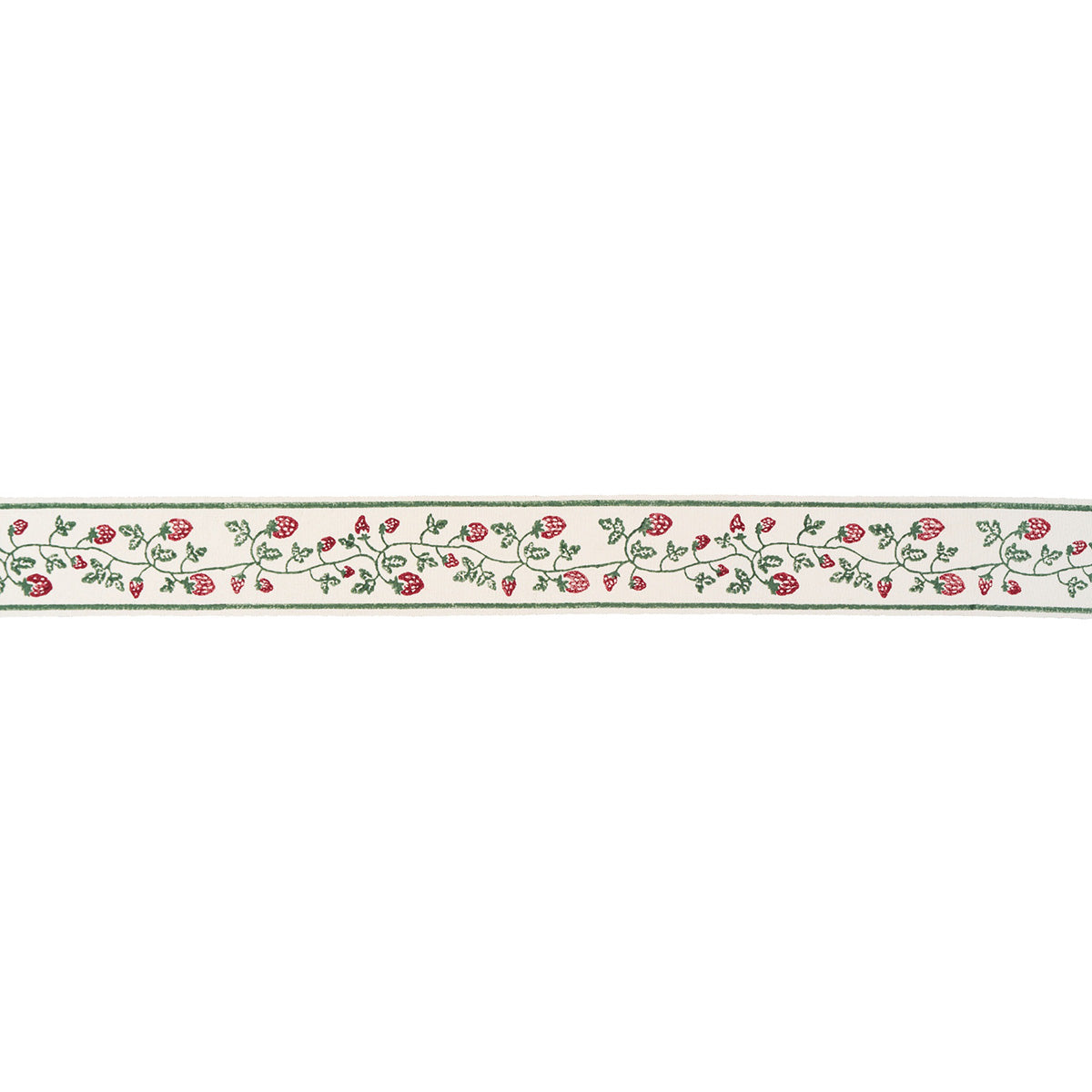 STRAWBERRY-TRAIL-HAND-BLOCK-TRIM-DARK-GREEN-SCHUMACHER-85460