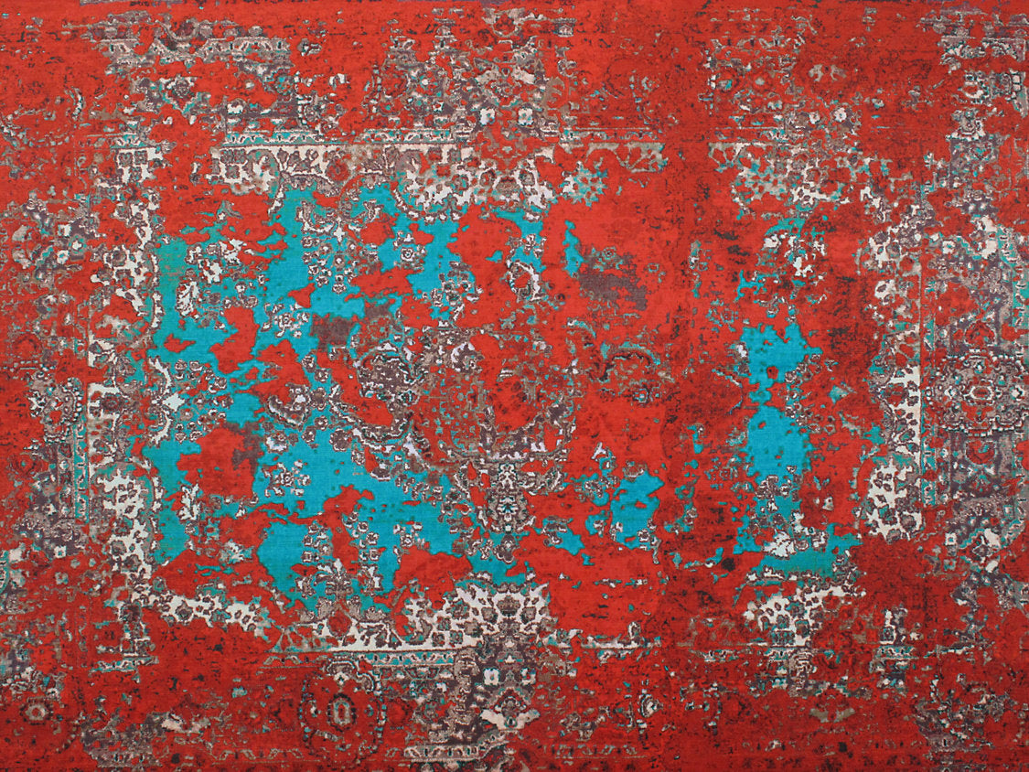 Shade Carpet Velvet - Red Shade - Scalamandre Fabric