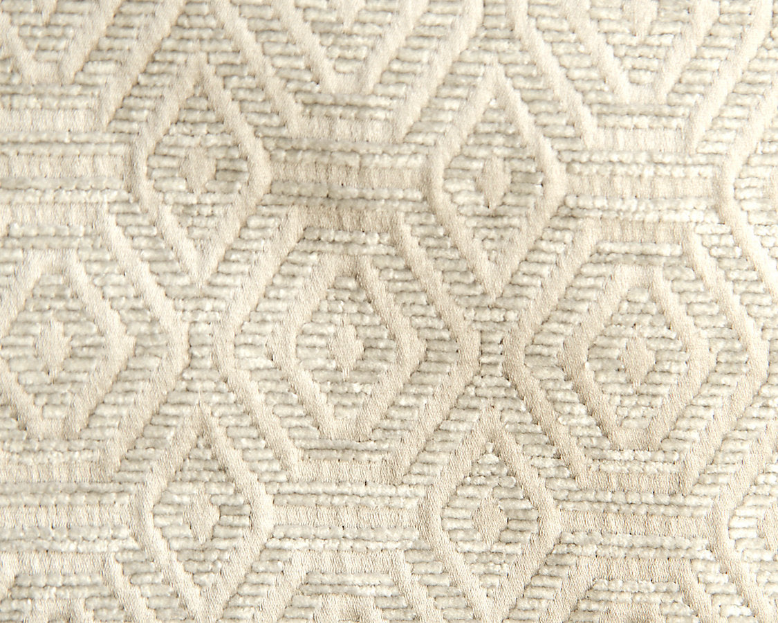 Geometric Drops - The Silver - Scalamandre Fabric