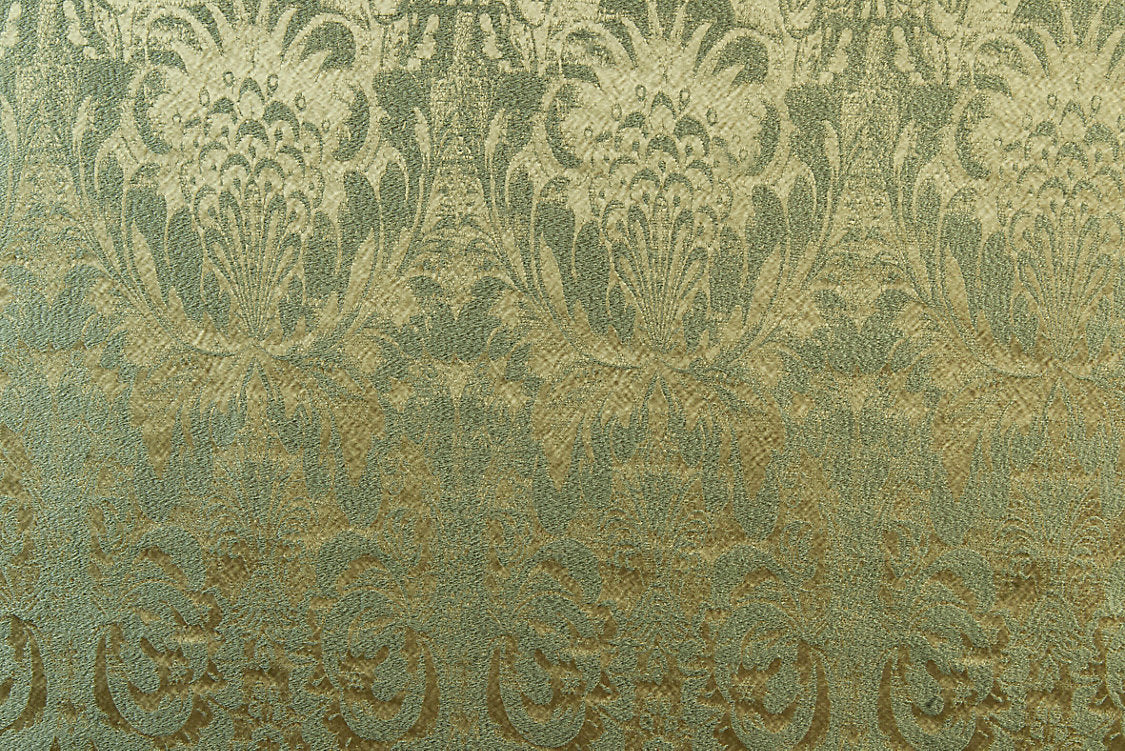 Historian - Gray On Taupe - Scalamandre Fabric