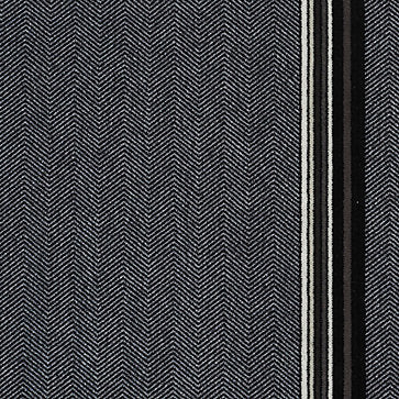 Dizzy Velvet - Black & White - Scalamandre Fabric