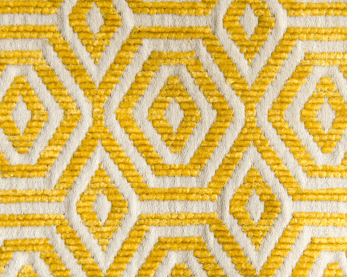 Geometric Drops - Misted Yellow