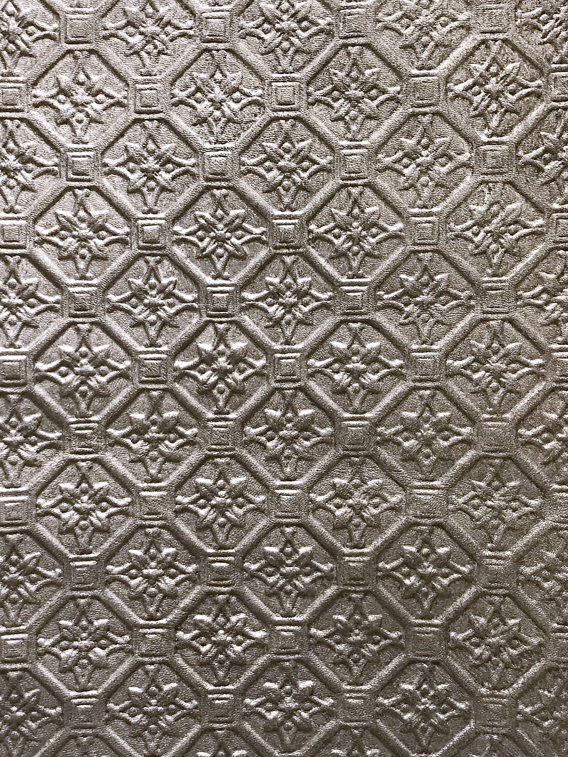 Cuir Etoile - Silver - Scalamandre Fabric