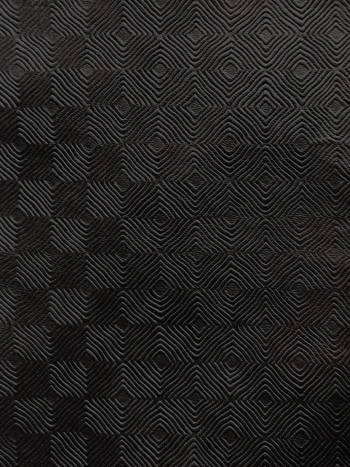 Cuir Mosaique - Black - Scalamandre Fabric