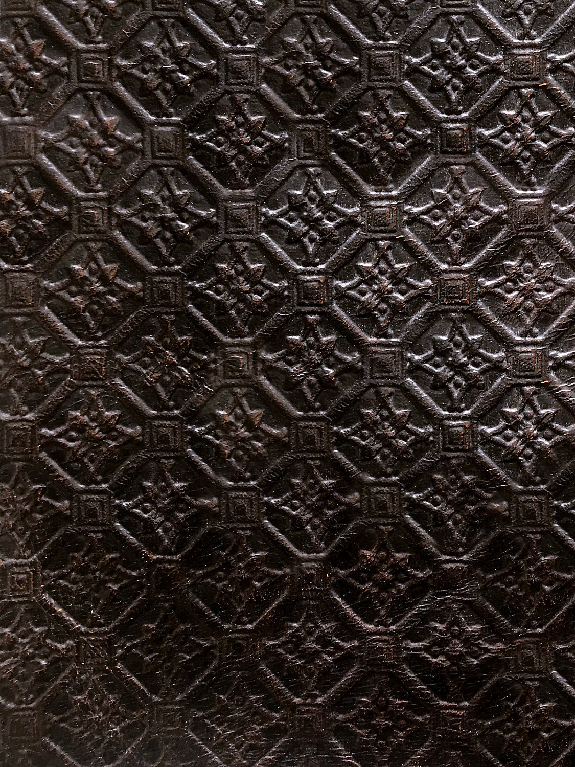 Cuir Etoile - Black - Scalamandre Fabric