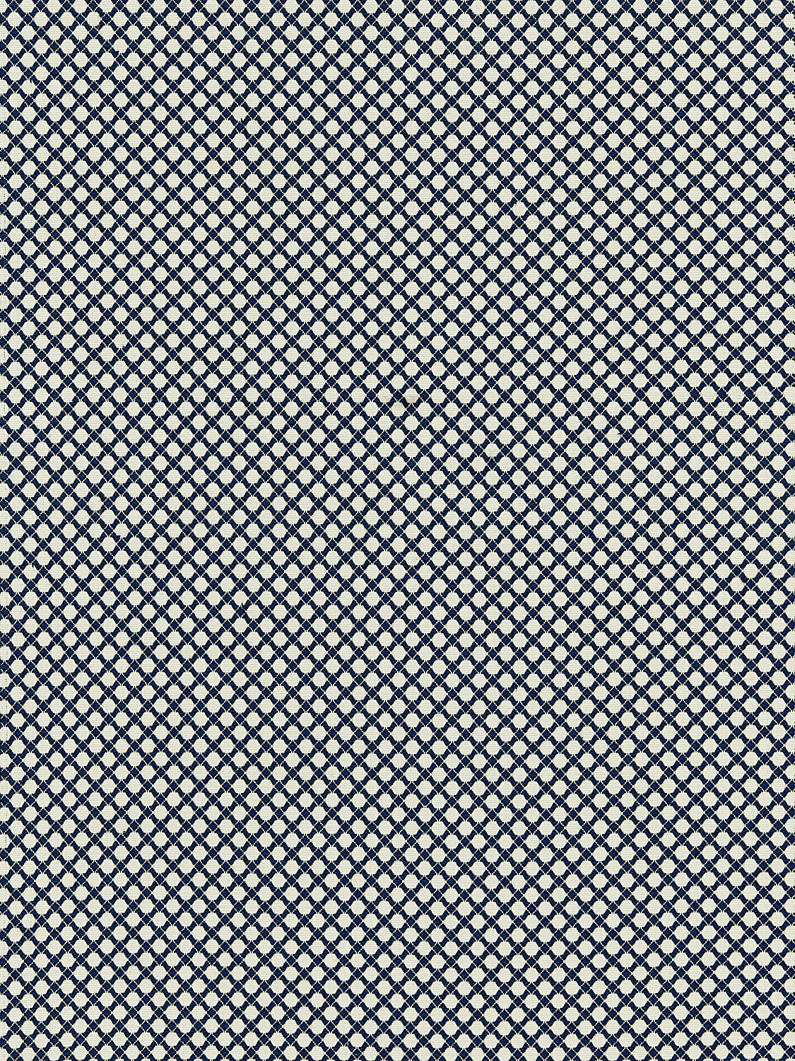 Bellaire Trellis - Indigo - Scalamandre Fabric