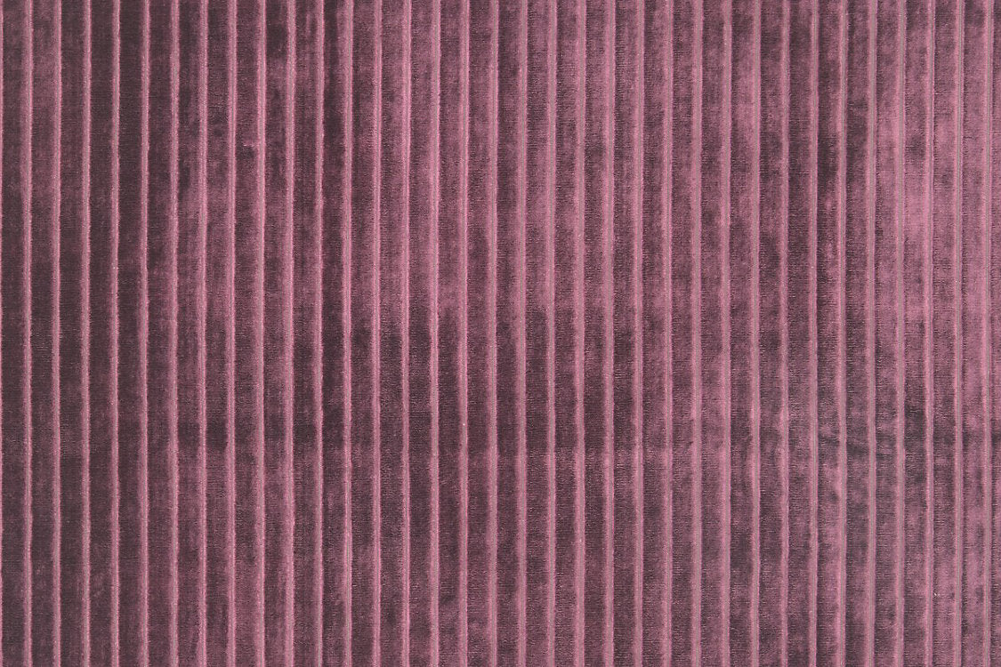 Velvet Stripe - Wine - Scalamandre Fabric