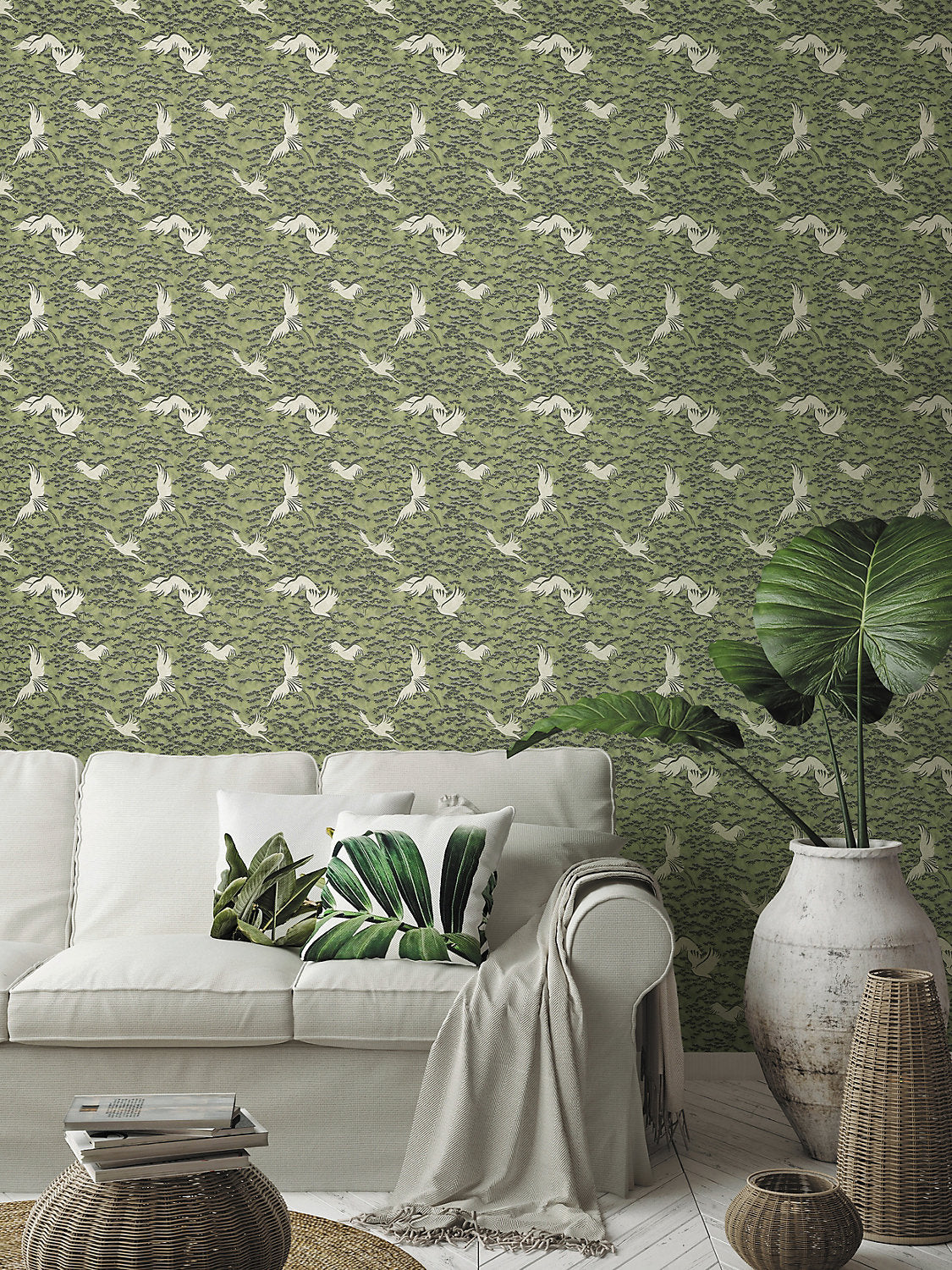 GRU - GRASSCLOTH VERDE CL WP36396 0005 by Colony Wallpaper