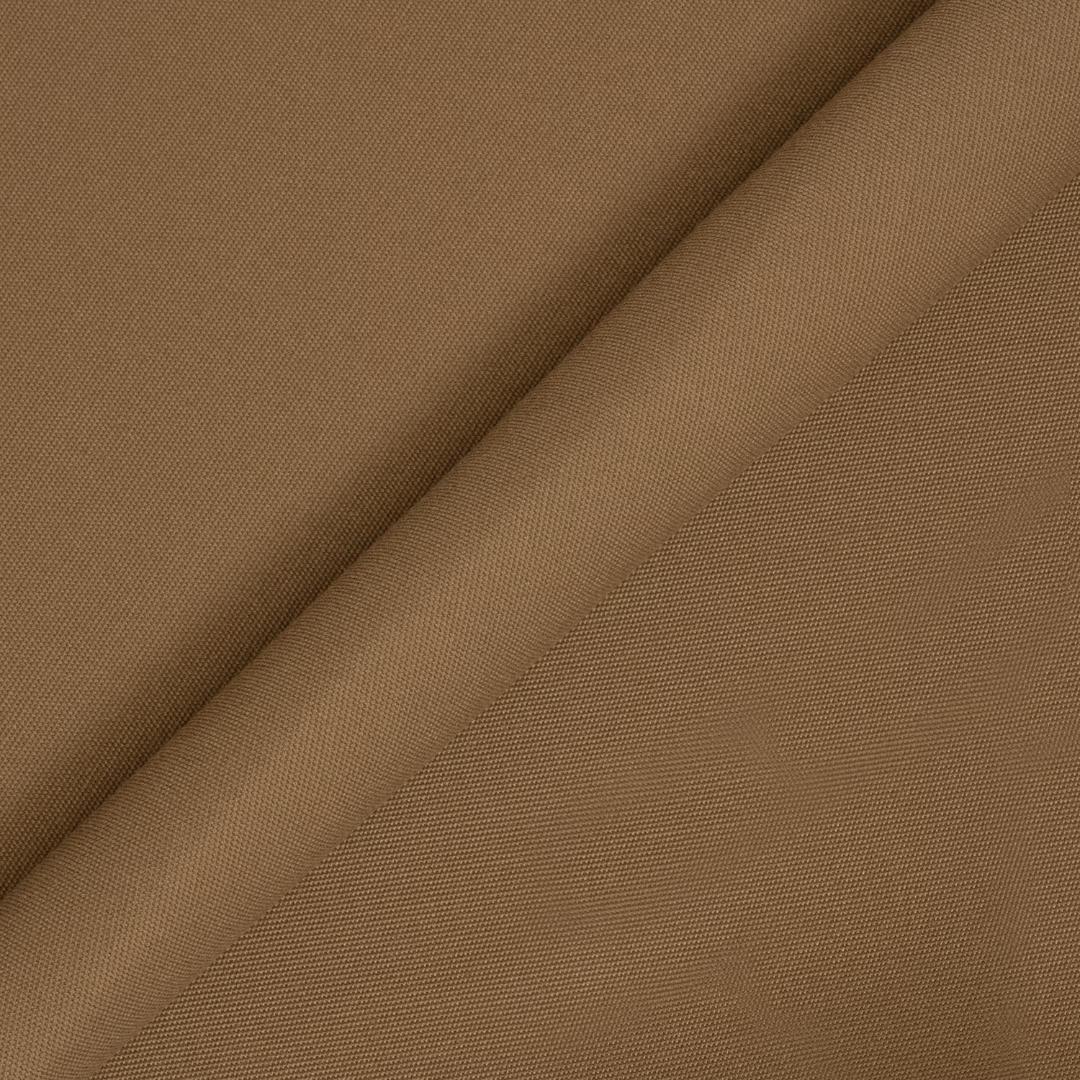 Color: Brown, Material: 100% Sunbrella Acrylic, Mildew Resistant Yes, Recommended Use: Indoor Outdoor Upholstery Cushion Pillow Drapery, Repeat: N/A, Selvedge: Left-Right, Sunbrella Upholstery, Type: canvas-solids, Warranty: 5 Year, Water Repellent: Yes, Width: 54"