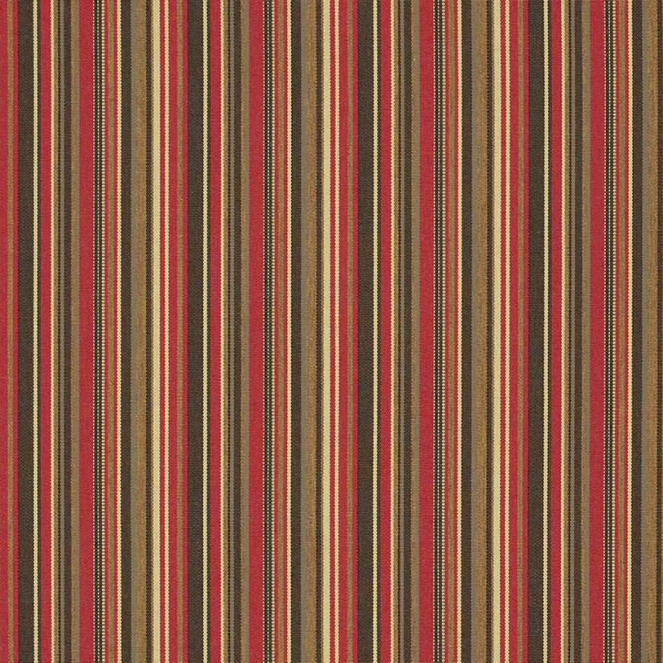Color: Brown, Color: Red, Material: 100% Sunbrella Acrylic, Mildew Resistant: Yes, Pattern Direction: Left to Right, Recommended Use: Indoor Outdoor Upholstery Cushion Pillow Drapery, Warranty: 5 Year, Water Repellent: Yes, Width: 54", Type: Stripe, Pattern Direction: Up the roll, Repeat: 3.4Vx0H