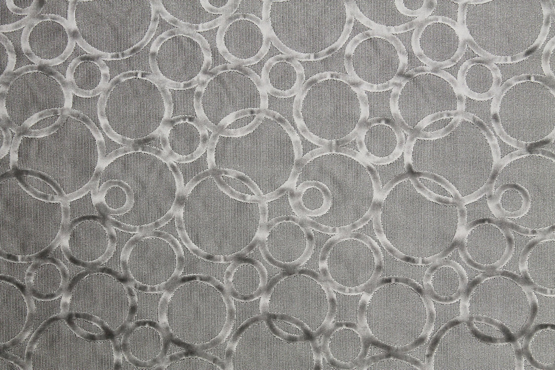 Velluto Cerchio - Silver - Scalamandre Fabric