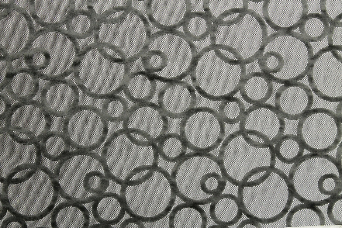 Velluto Cerchio - Smoke - Scalamandre Fabric