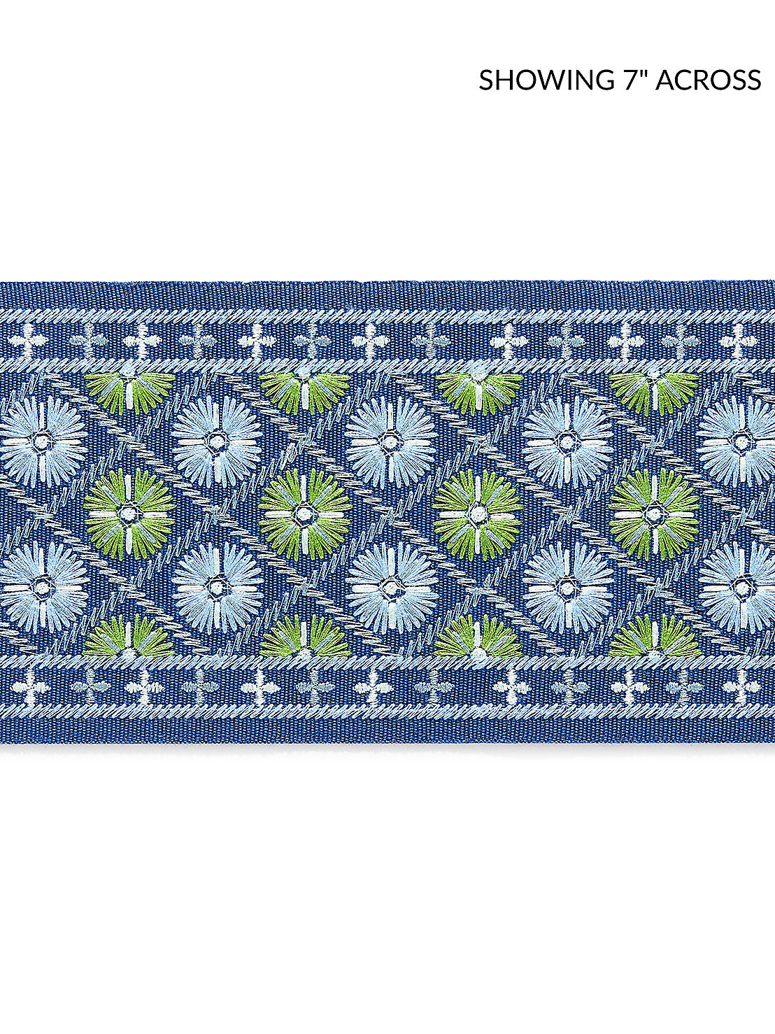 Hansel Embroidered Tape - Blackberry Fields