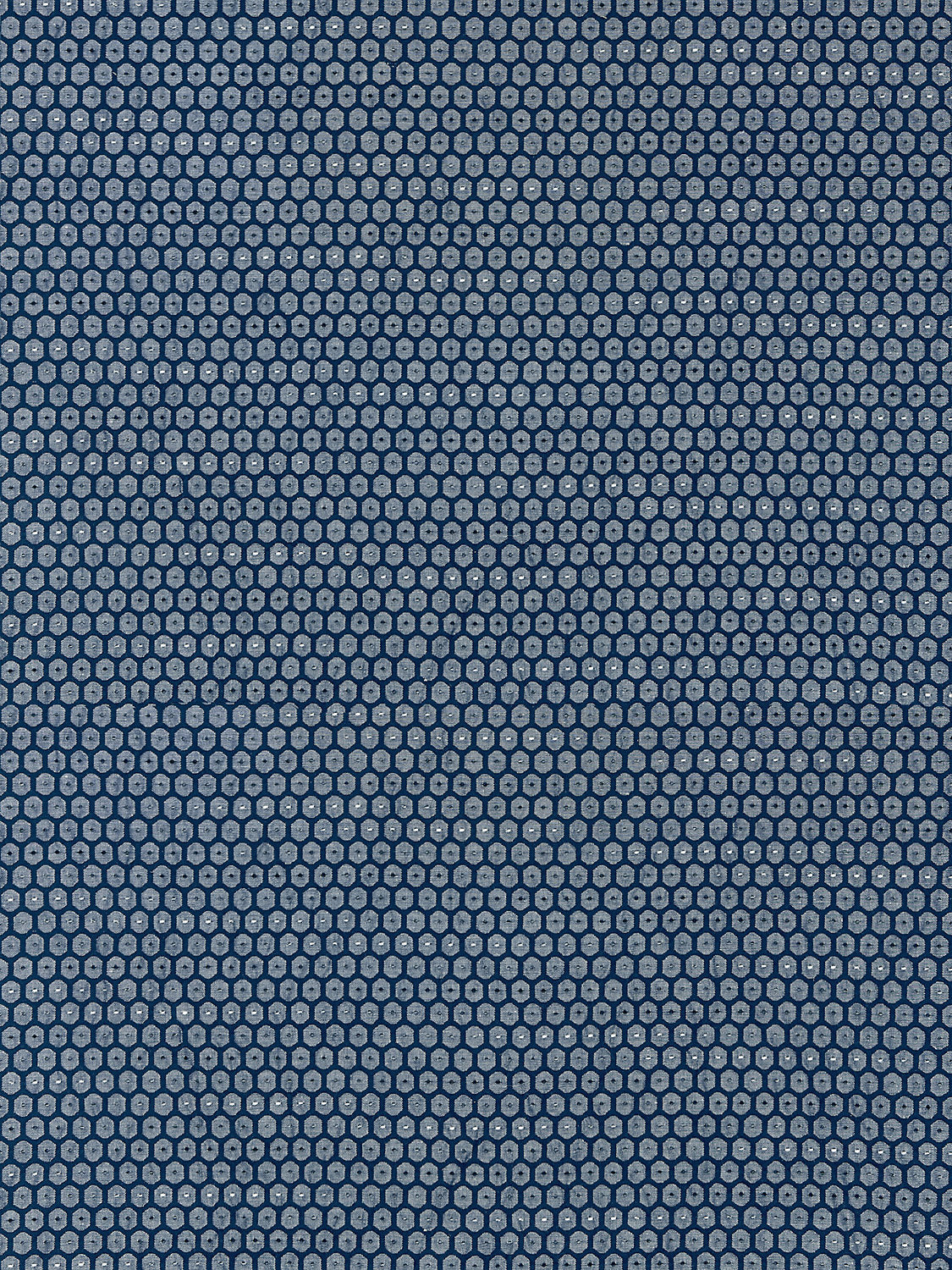 Honeycomb Weave - Navy - Scalamandre Fabric