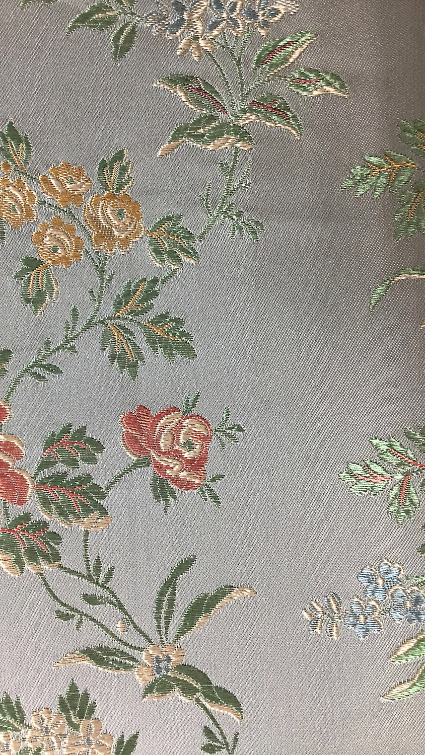 Albatros Lampas - Blue - Scalamandre Fabric