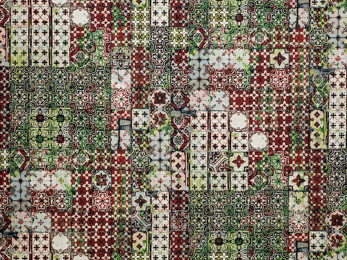 Azulejos Tapestry - Laque - Scalamandre Fabric