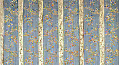Lampas Sanary - Bleu - Scalamandre Fabric