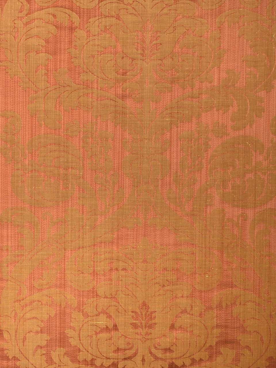 Tournelle Damask - Cuivre - Scalamandre Fabric