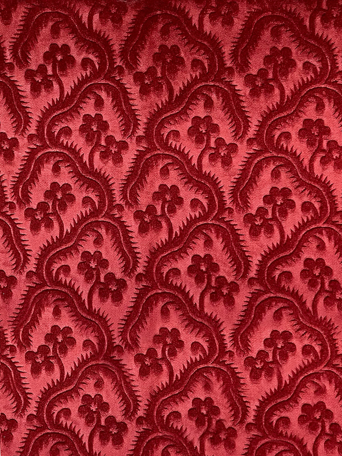 Aubusson - Rubis - Scalamandre Fabric