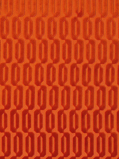 Typo M1 - Tangerine - Scalamandre Fabric