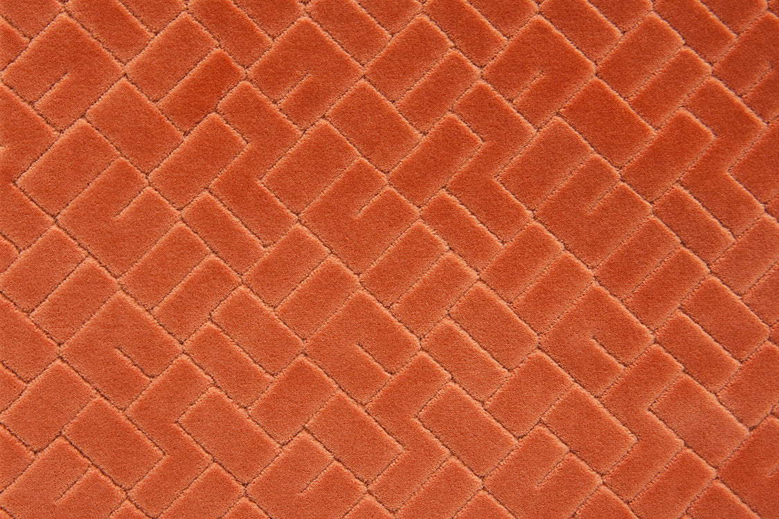 Vallauris Velvet - Terracotta - Scalamandre Fabric
