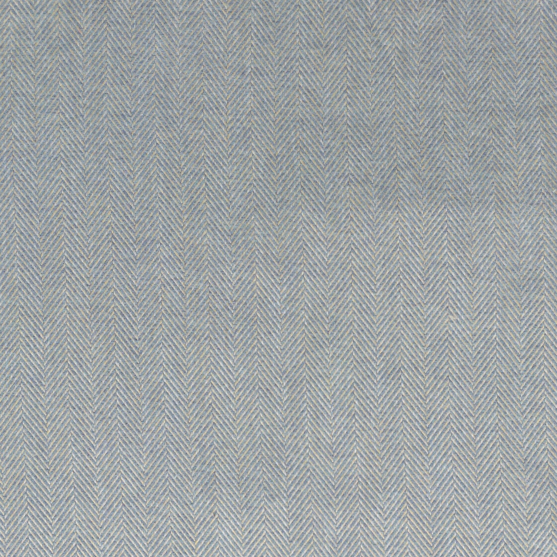 HERRINGBONE-4-AZURE-STOUT-TEXTILES - Stout Textiles Fabric