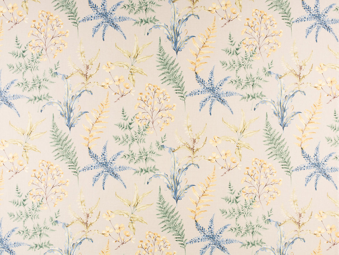 Wethersfield Fern - Khaki Blue